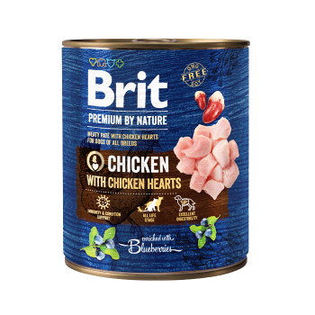 BRIT PREMIUM KΟΝΣΕΡΒΑ ΣΚΥΛΟΥ ΚΑΡΔΙΕΣ ΚΟΤΟΠΟΥΛΟΥ 800gr BRIT PREMIUM KΟΝΣΕΡΒΑ ΣΚΥΛΟΥ ΚΑΡΔΙΕΣ ΚΟΤΟΠΟΥΛΟΥ 800gr